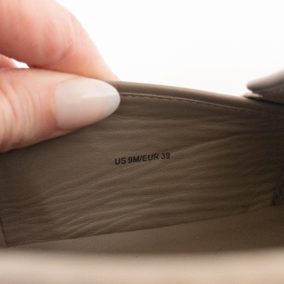 Vince Blair Grey Perforated Low Top Slip On Sneakers - Picture 8 of 14